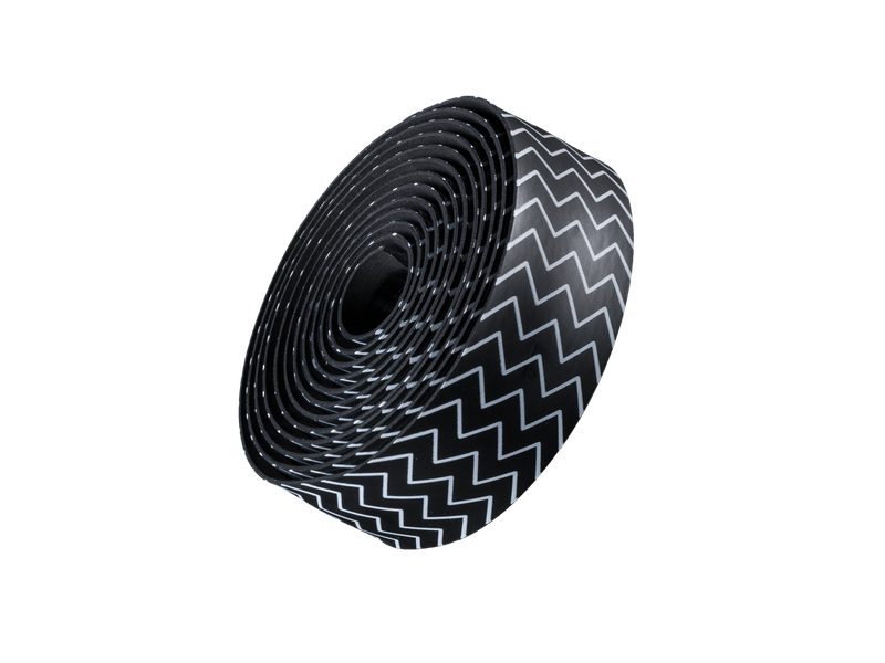 Bontrager Gel Cork Graphic Handlebar Tape - Black/White