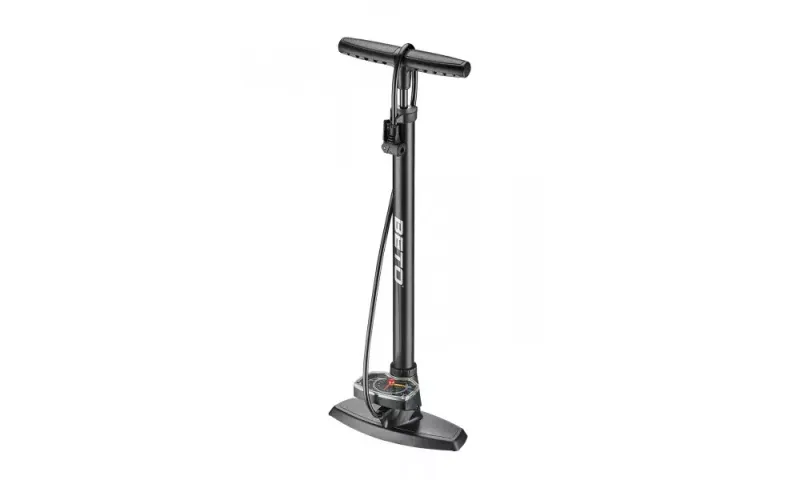 Beto Steel Floor Pump with Gauge