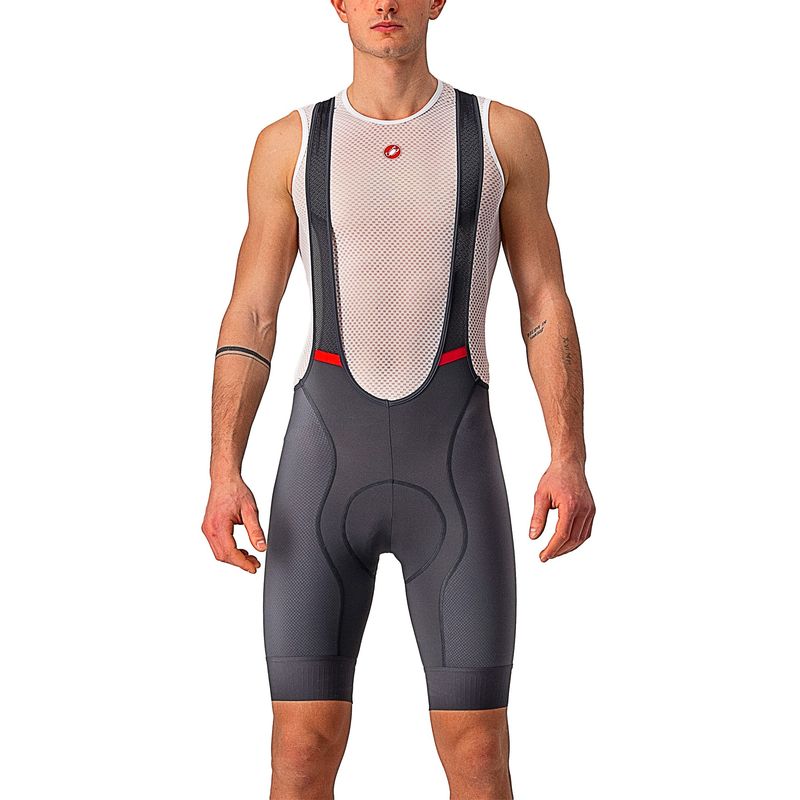 Castelli Competizione Mens Cycling Bibshorts - Dark Grey