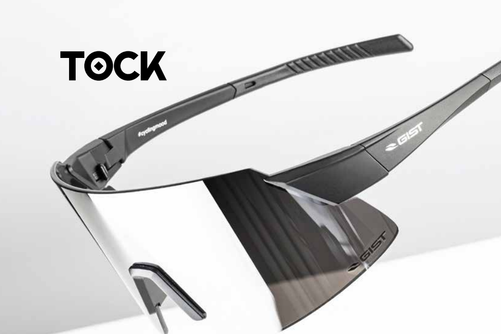 Gist Dark Glasses Tock - Smoke Lens Black