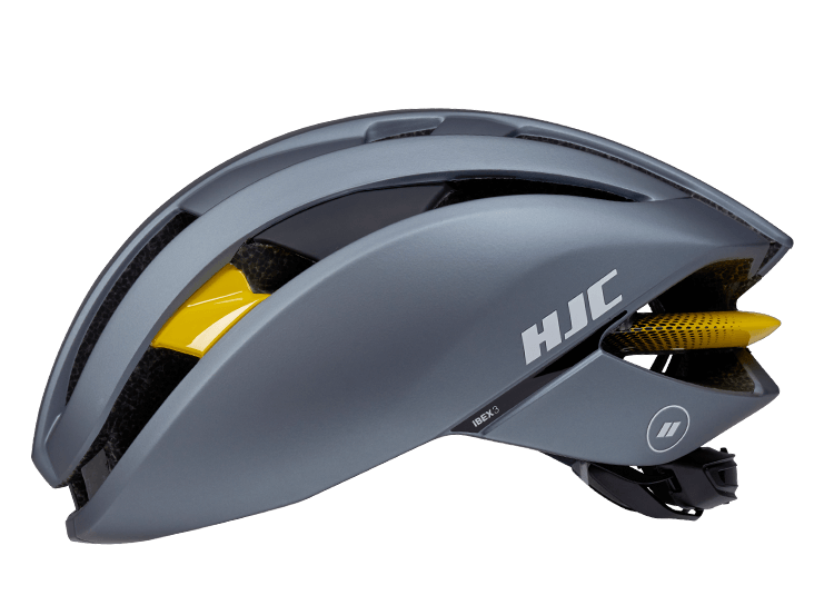 HJC Ibex 3.0 Cycling Helmet - Matte Glossy Grey Yellow