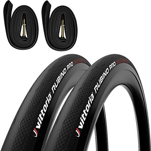 Vittoria 700c Rubino Pro Twin Pack with Free Tubes dbykstore
