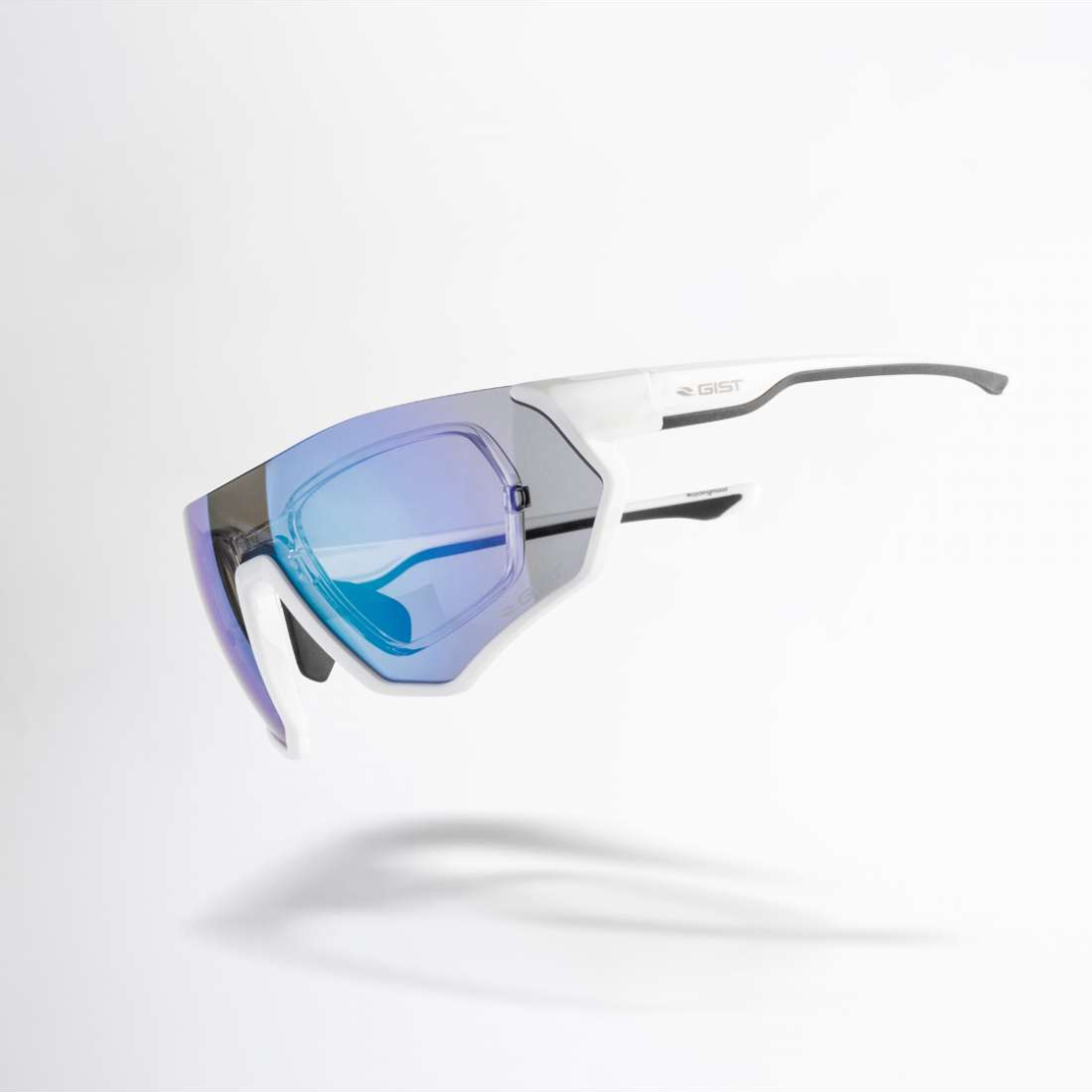 Gist Dark Glasses IRIDE - White
