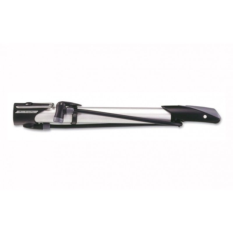 Giyo GM-06 Mini Pump W/Gauge - Silver