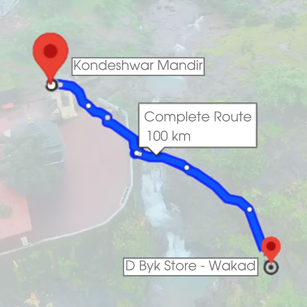 Kondeshwar Mandir 100 KM |  D Byk Store - TCC Prep Edition
