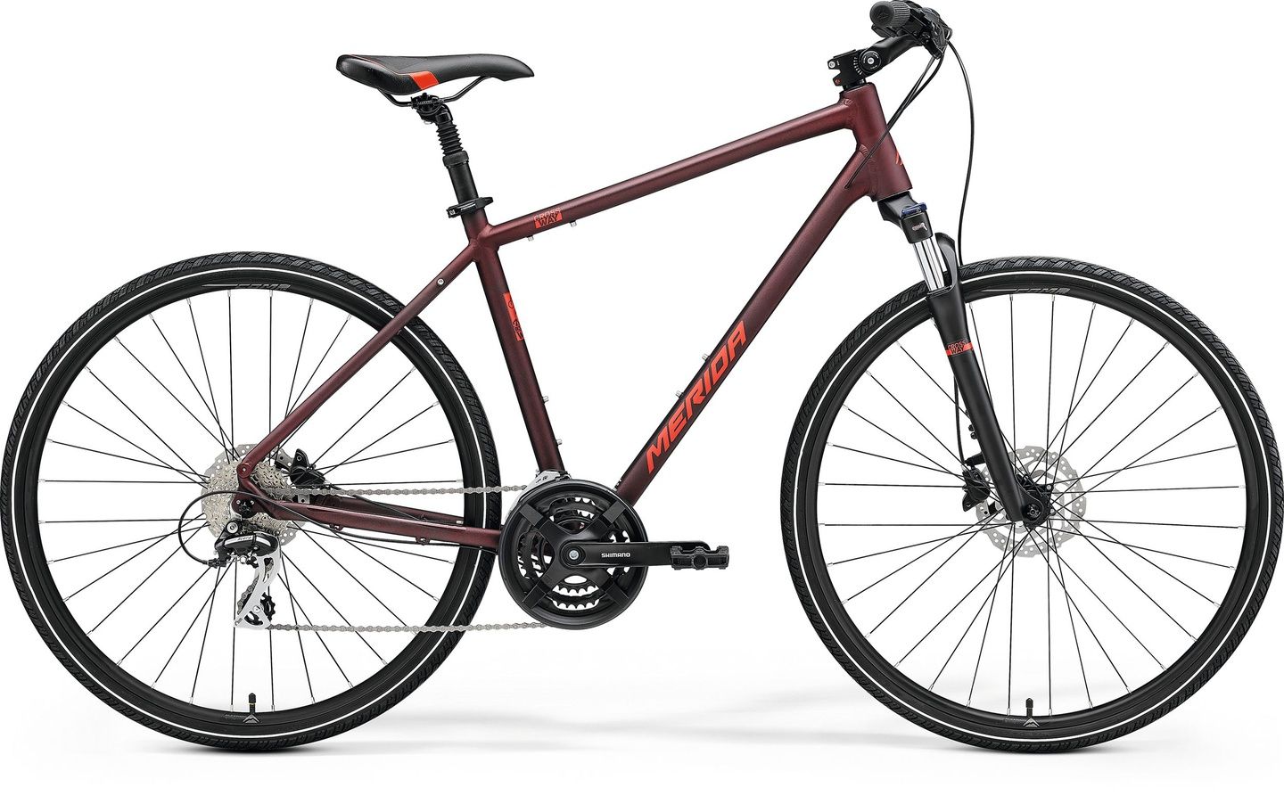Merida Big Crossway 20 2022 - Matt Burgundy Red
