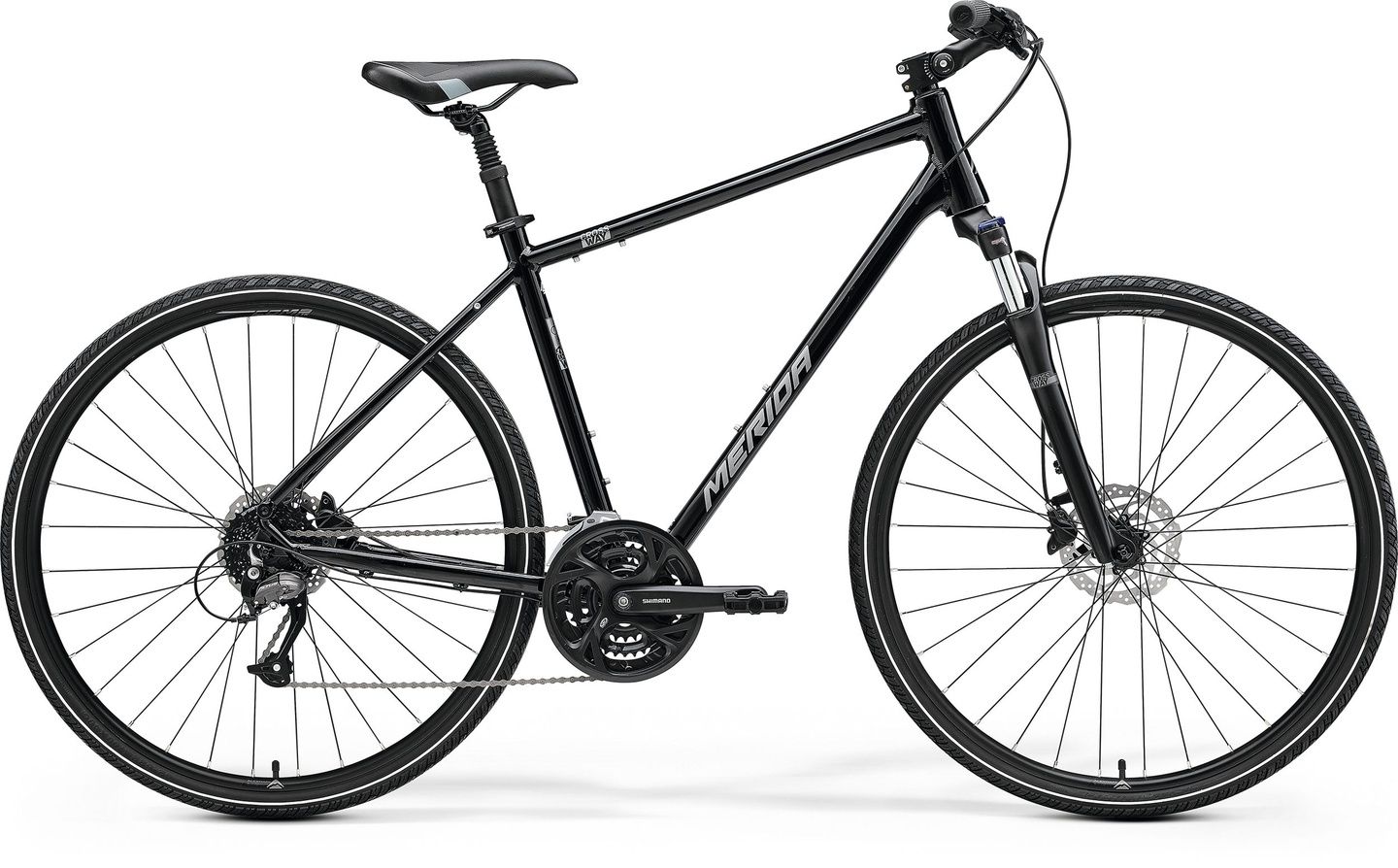 Merida Big Crossway 40 2022 - Black Silver