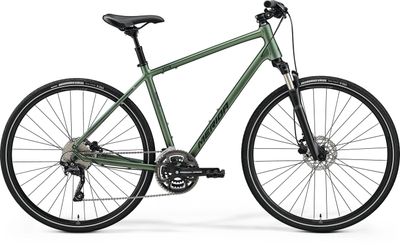 Merida Big Crossway 300 2022 - Matt Fog Green Dark Green