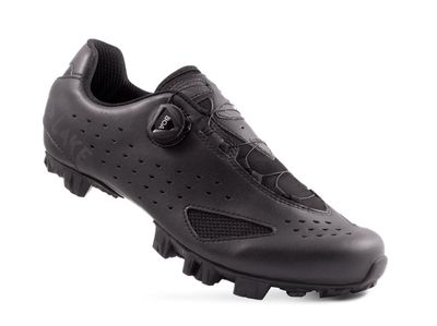 Lake Cycling Shoe MX177 Reflective - Black/Black