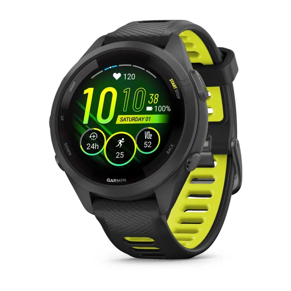 M*8様 【GARMIN】Forerunner 265 Black Garmin Forerunner 265 GPS Smartwatch, Fitness Metrics, AMOLED