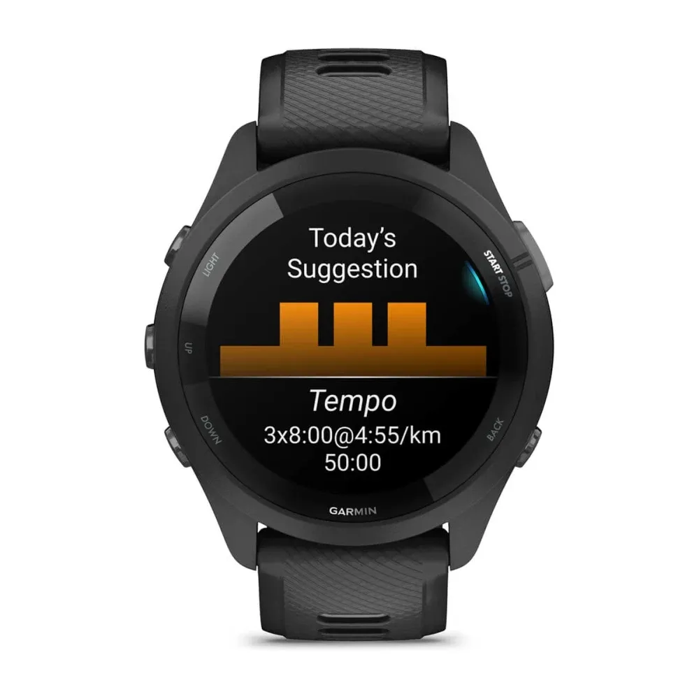 Garmin Forerunner 265 Smartwatch - 46mm - Black