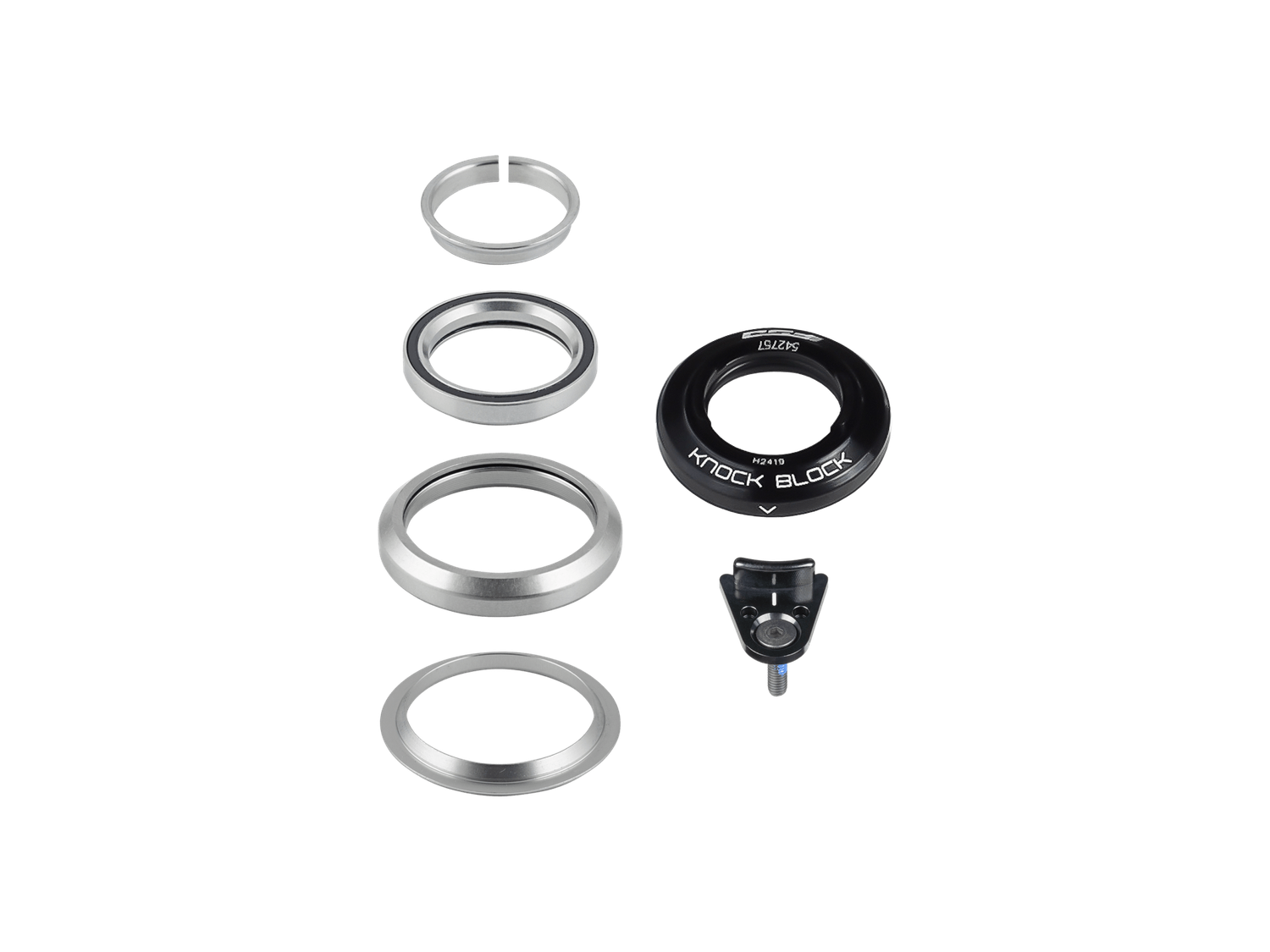 Trek Knock Block 58-degree Headset Assembly - 28.6mm (1-1/8&quot;) / 38.1mm (1-1/2&quot;)