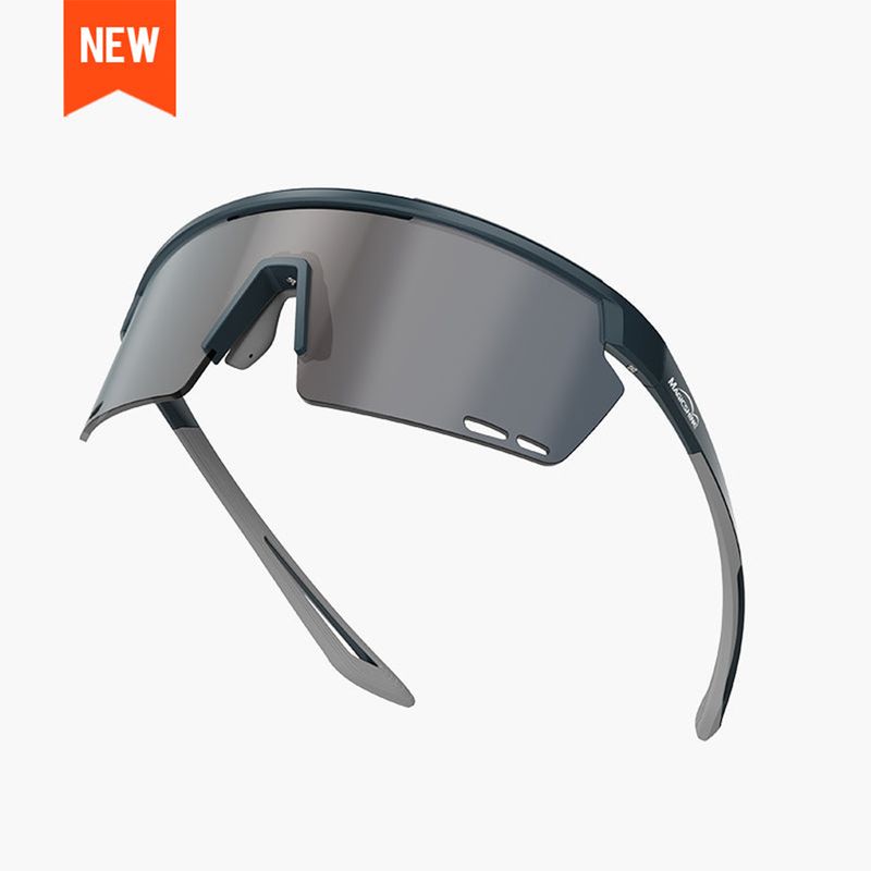 Magicshine Rouler Classic Sports Sunglasses - Blue/Grey