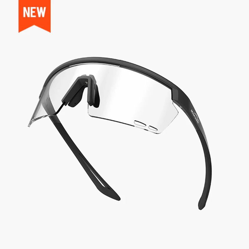 Magicshine Rouler Photochromic Sunglasses - Silver/Black