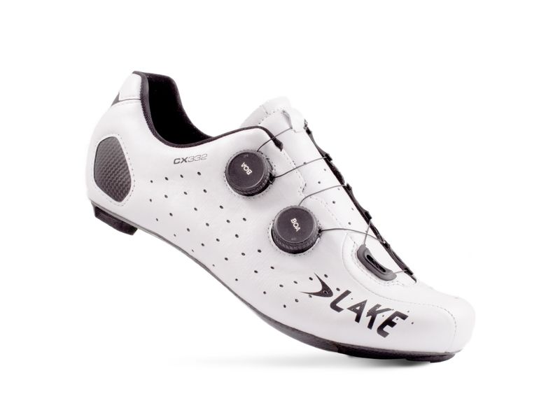 Lake Cycling Shoe CX 332-X Wide - White/White (Refurbished)
