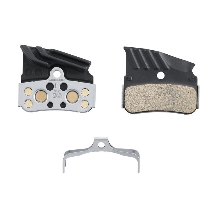 Shimano Disc Brake Pad Metal With Fin N04C - MF 1 Pair