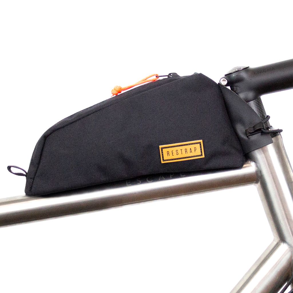 Restrap Bolt-on Top Tube Bag - Black