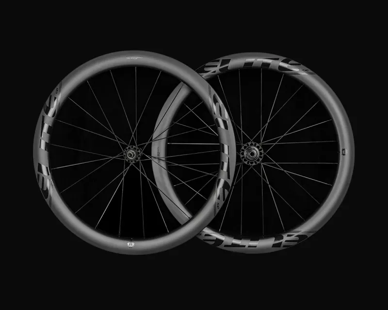 Elite Wheelset Marvel 50D Disc Brake - Black Decal - Shimano 11/12 Speed Hub