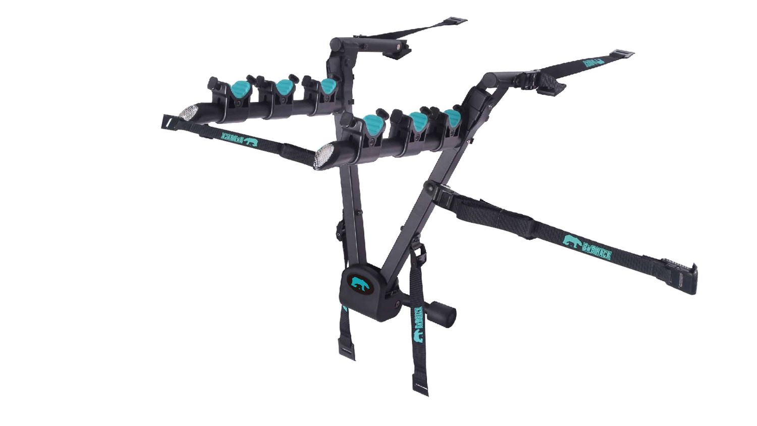 BnB Trunk Bike Rack | Transformer Compact Folding 3 Bike Rack
