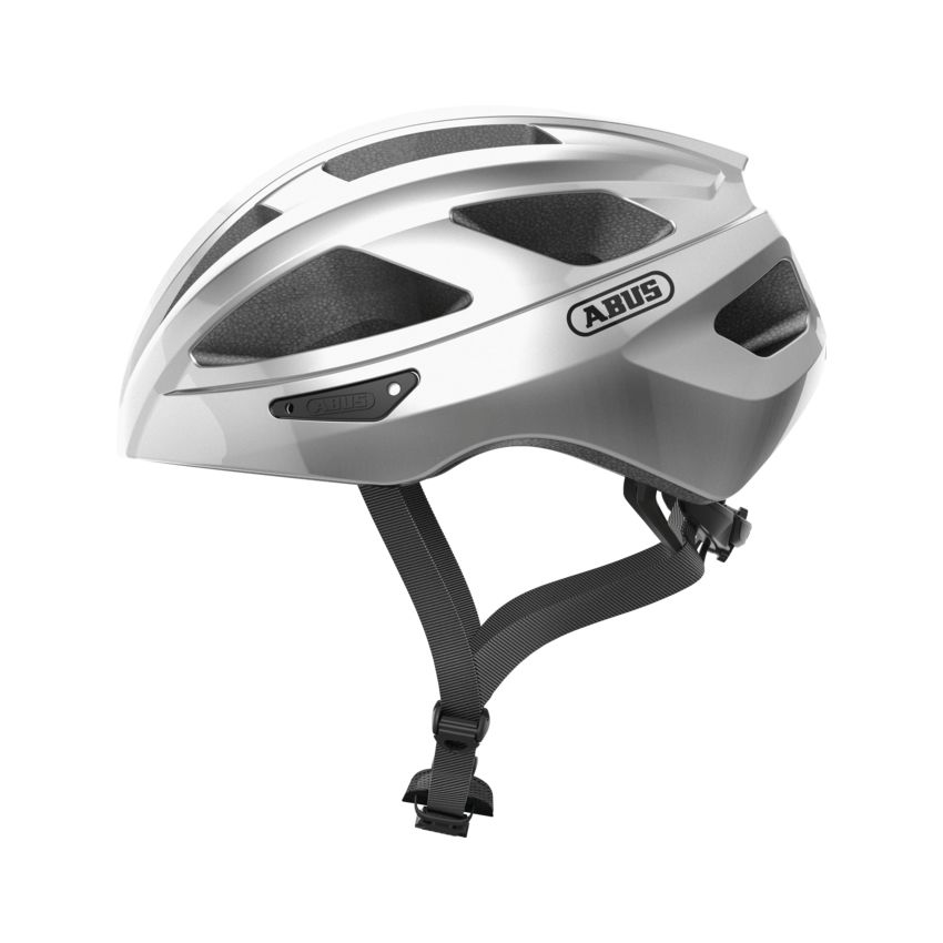 Abus Macator Helmet - Gleam Silver