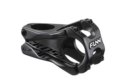 FUNN CROSSFIRE STEM Ø31.8 / Extension 35mm / Black,AL6061 Forged, 0° Rise, Steer 1-1/8&quot;, Ø31.8mm