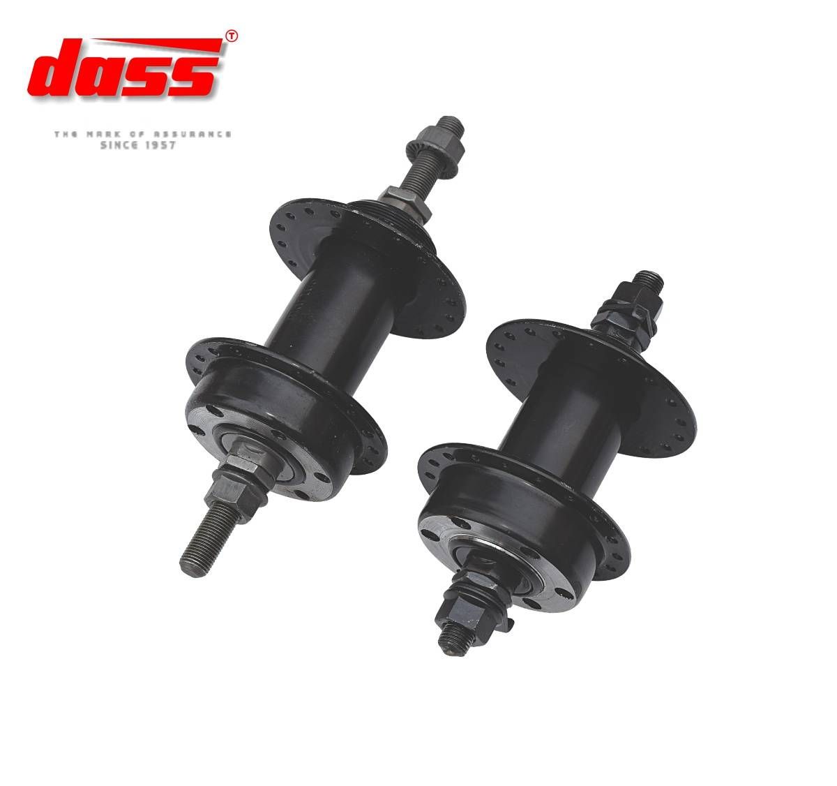 Dass Mega Hub - Multi Speed - Pair / Black,Direct Bolting Mega Hub- 36 Hole- Steel- Multi Speed-Pair - Black