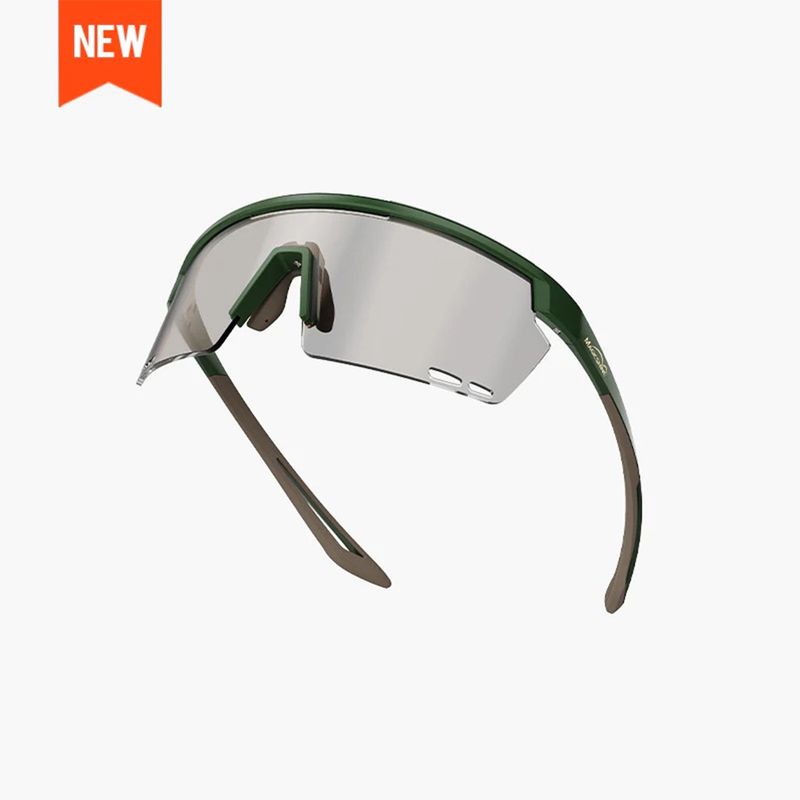 Magicshine Rouler Photochromic Sunglasses - Green/Brown