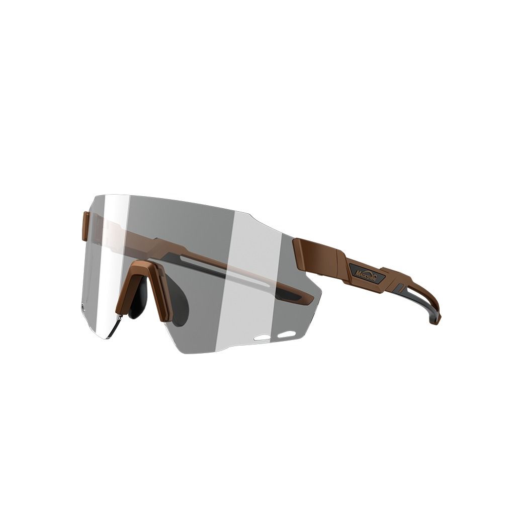 Magicshine Windbreaker Photochromic Sunglasses - Coffee Brown