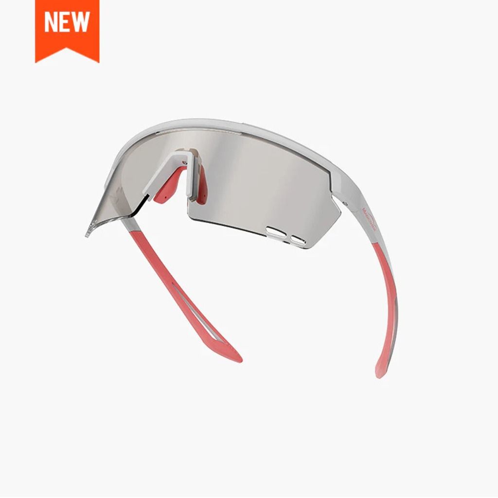 Magicshine Rouler Photochromic Sunglasses - White/Pink