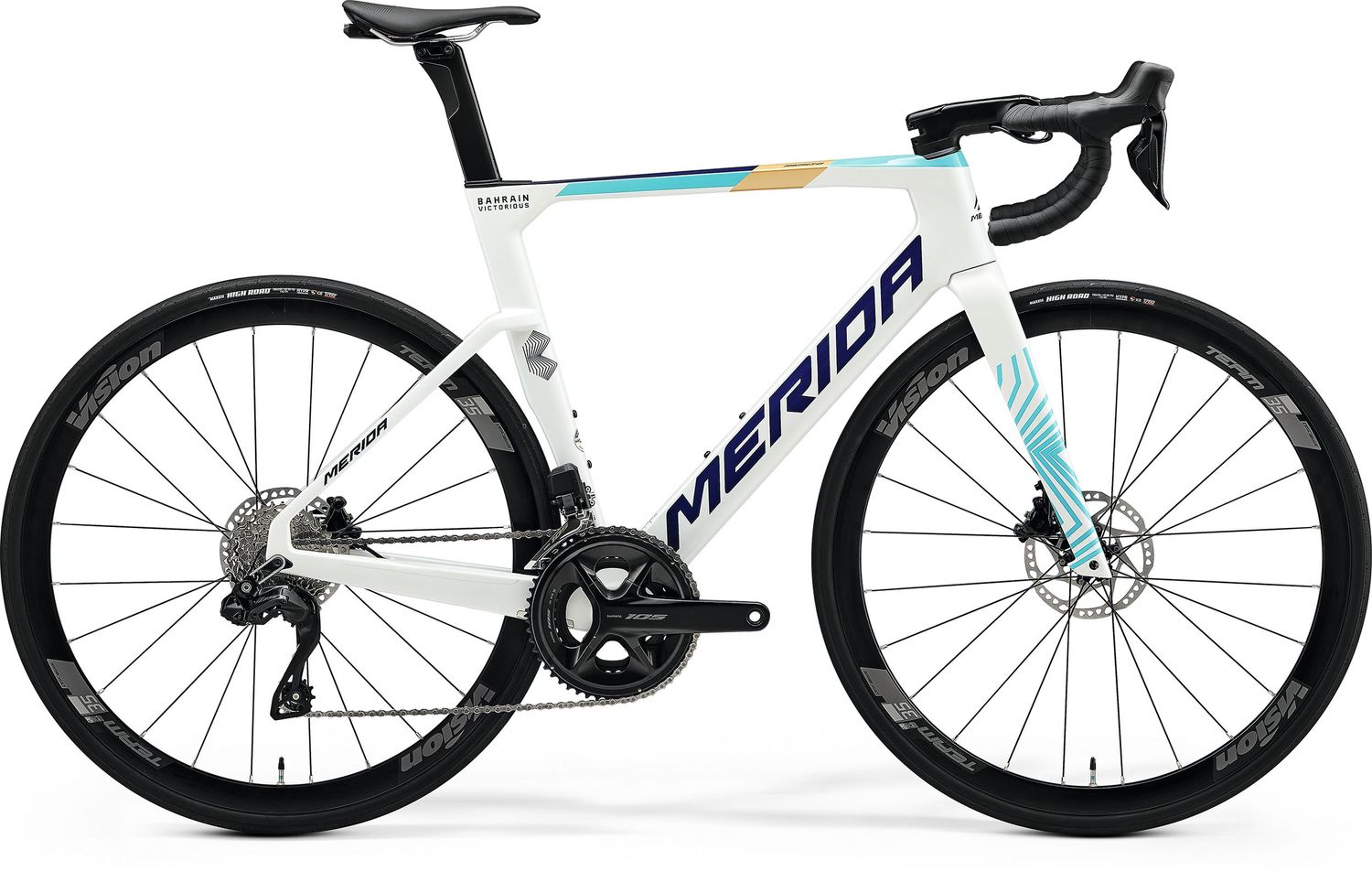 Merida Reacto 5000 - Pearl (Blue Team Edition)