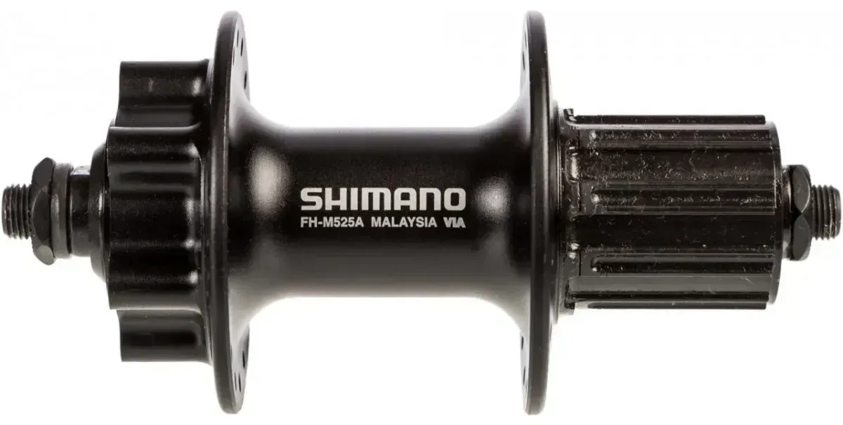 Shimano Rear Hub M525 6 Bolt Disc