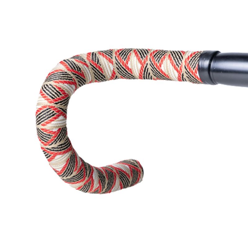 BTP Woven Bartape - Red/Black