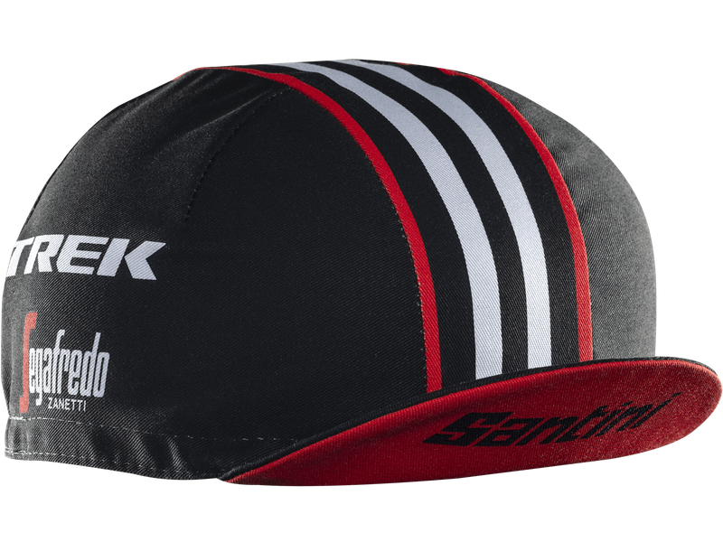 Santini Trek-Segafredo Men&#39;s Team Cycling Cap - Black