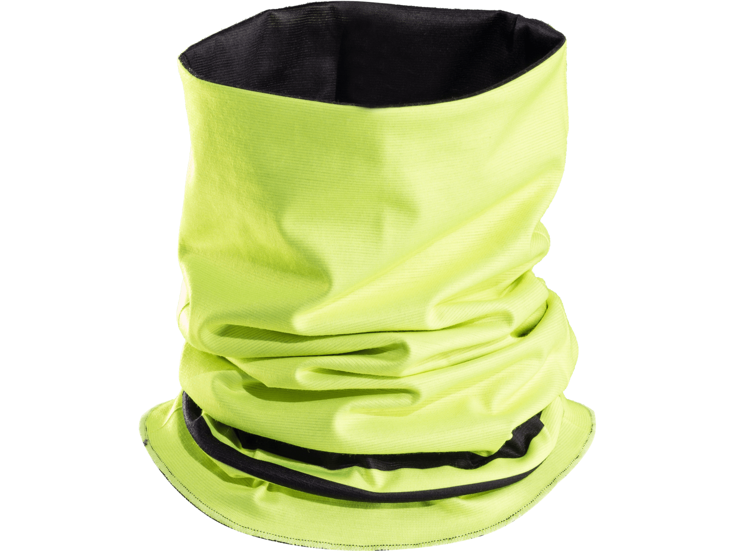Bontrager Convertible Cycling Neck Gaiter - Visibility Yellow/Black