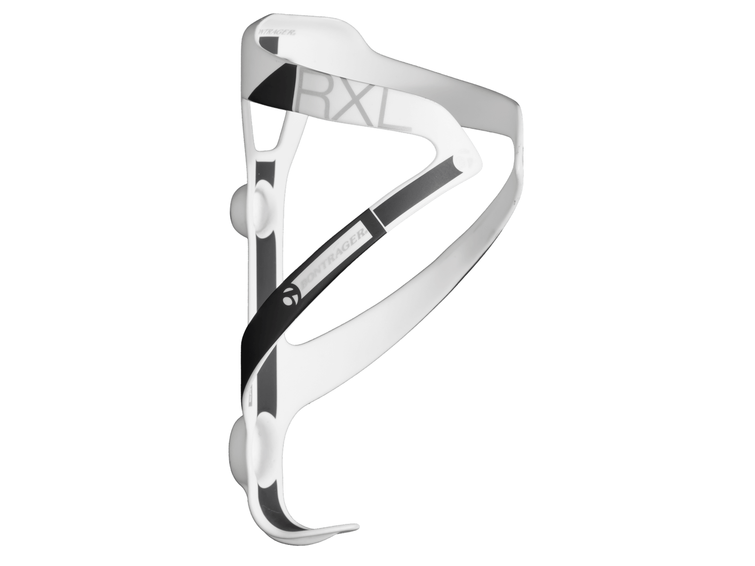 Bontrager RXL Water Bottle Cage - Matte White Grey