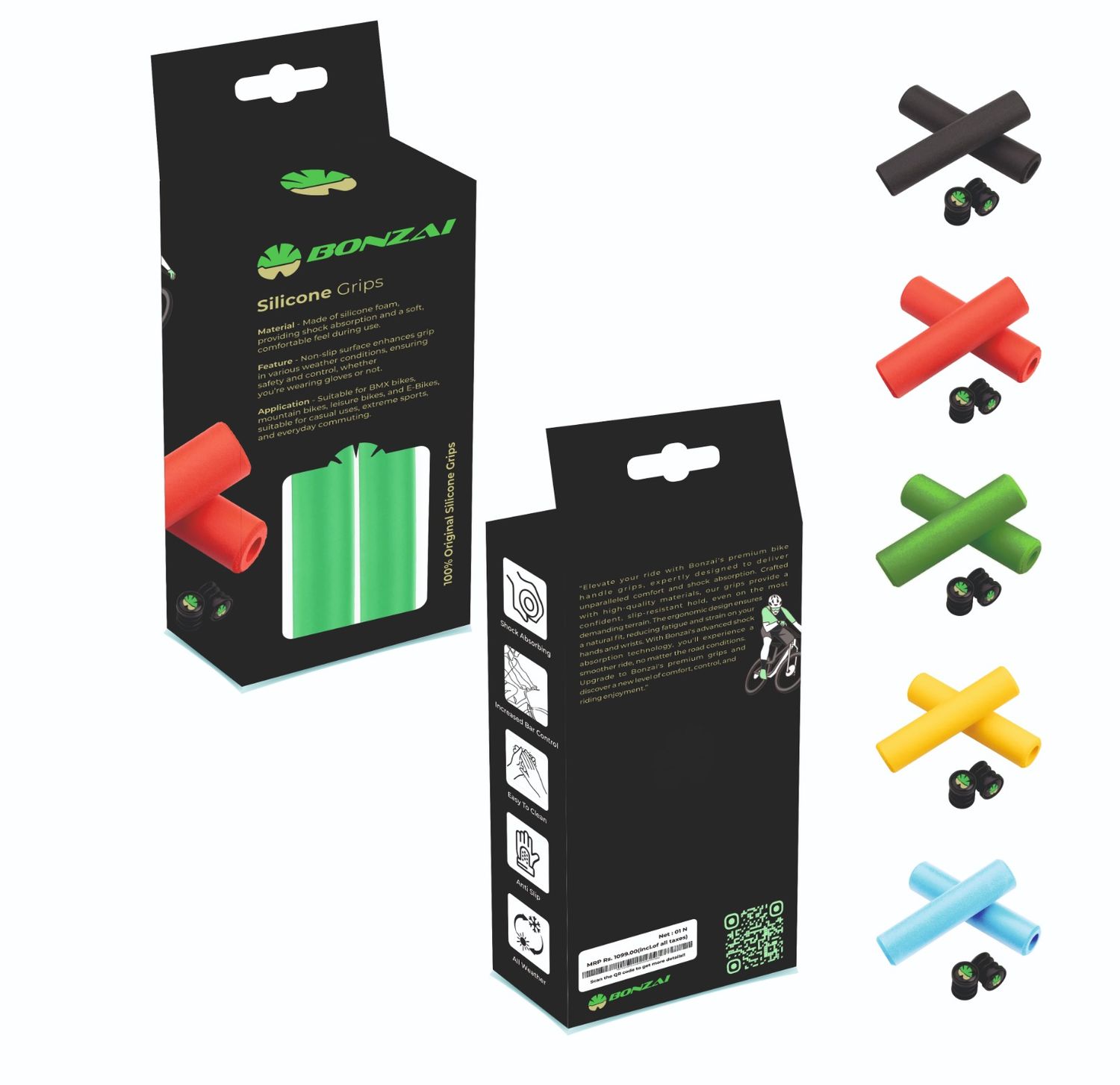 Bonzai Silicone Grips