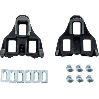 Wellgo RC-9D Cleat For Road Pedal (Shimano SPD-SL) (0 Deg Float) - Black