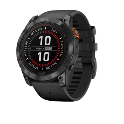 Garmin Fēnix® 7X Pro – Solar Edition - Slate Grey with Black Band