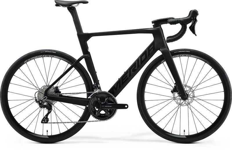 Merida Reacto 4000 - Silk Black (Glossy Dark Silver)