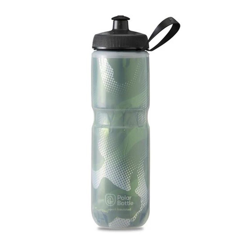 Polar Bottle Breakaway® Insulated - Contender - Olive Green/Silver