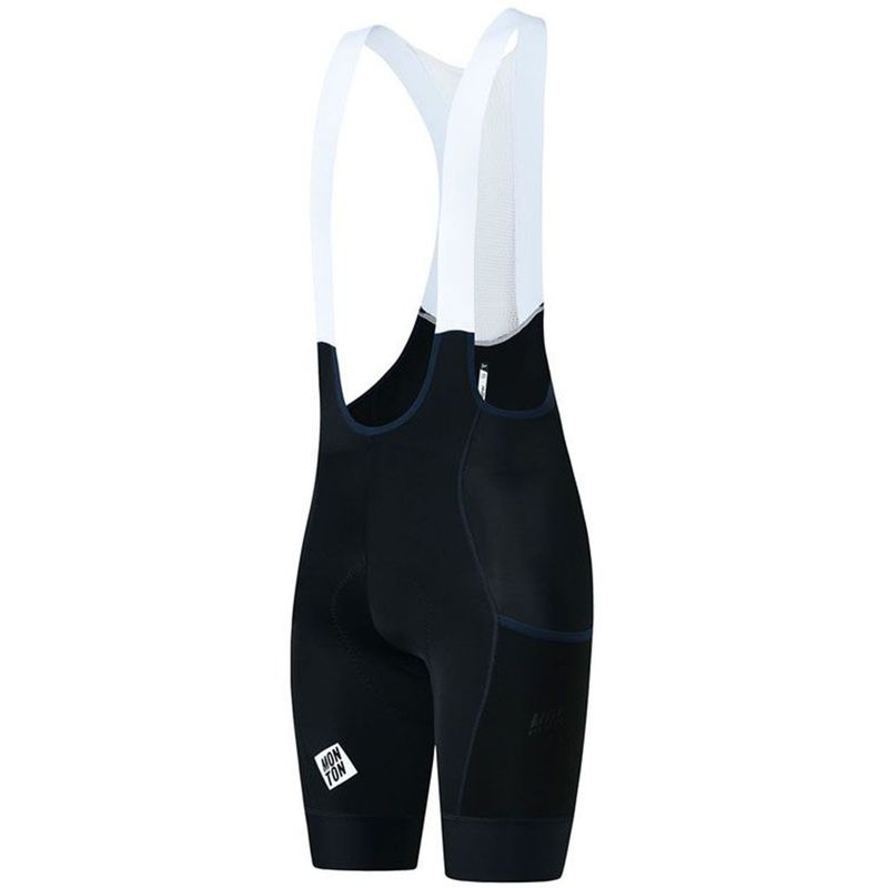 Monton Chase Summer Bibshorts-Black