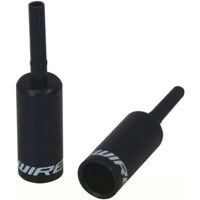Jagwire small parts - lined end caps for 4mm shift housing, alloy, black