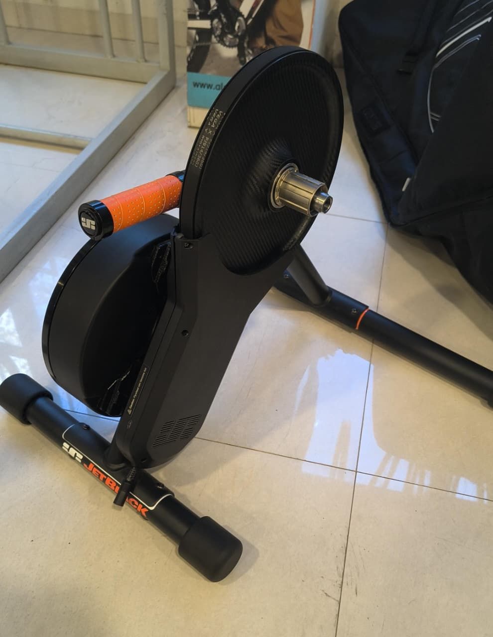 JetBlack Victory Smart Bicycle Trainer (Black) - with Zwift Cog ( Preowned)