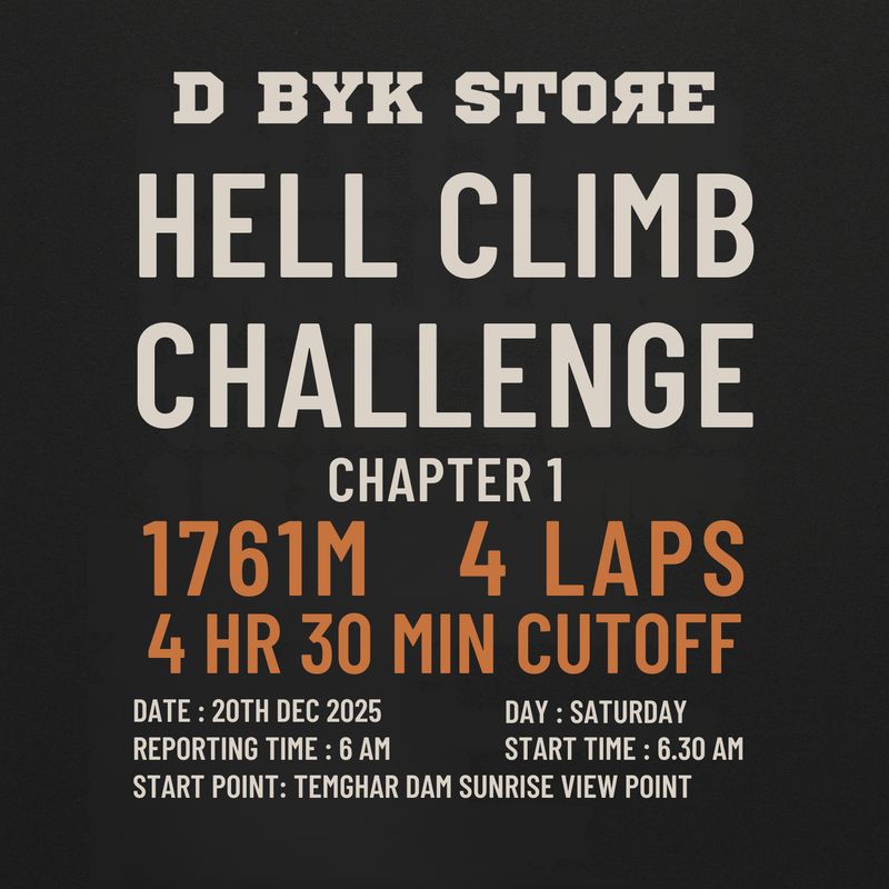 Hell Climb Challenge Chapter 1– Lavasa, Temghar