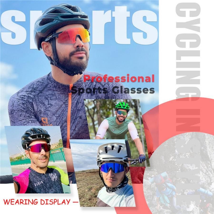 Kapvoe X27 Rimless Sports Glasses-Purple/White