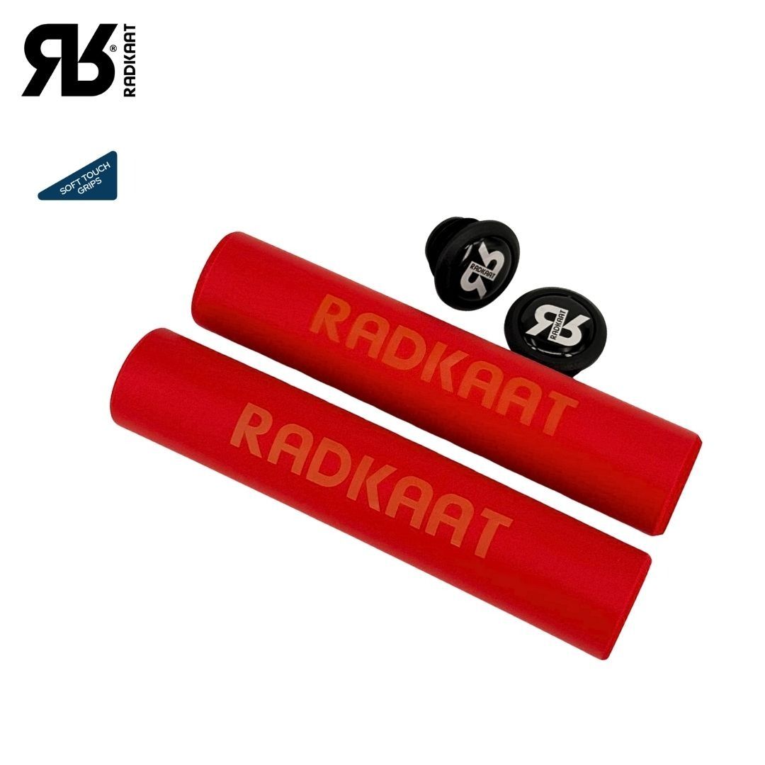 Radkaat Nitrile Edge Grips, Color: Red
