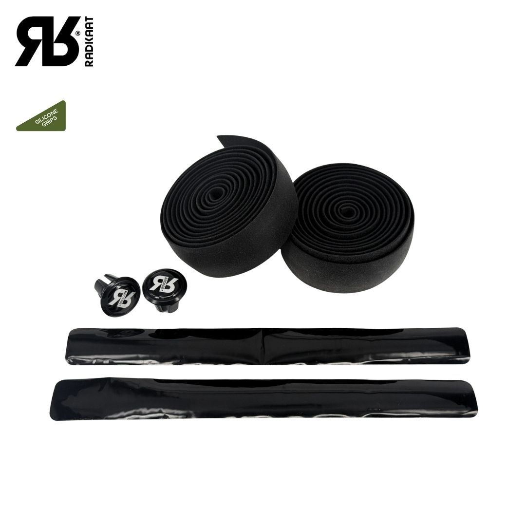 Radkaat Silicone Pro Handlebar Tape, COLOR: Black