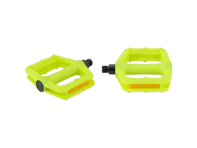Bontrager VP Components VP-536 Nylon Pedal Set- Visibility Green