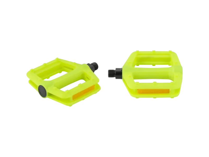 Bontrager VP Components VP-536 Nylon Pedal Set- Visibility Green