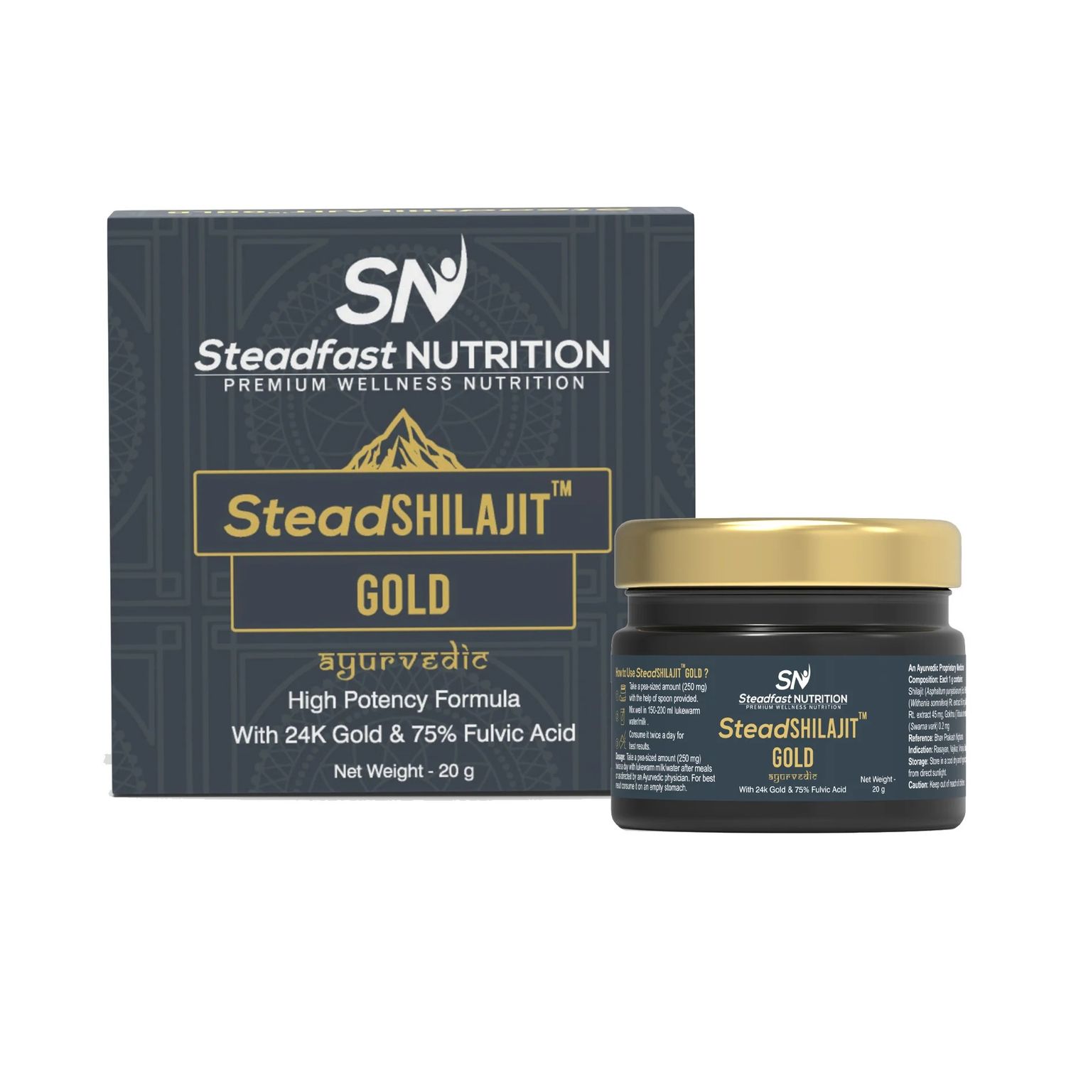 Steadfast Shilajit Gold - 20 Gram